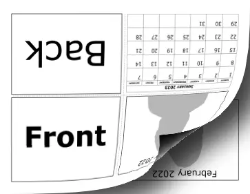 2022 Foldable Calendar Calendar