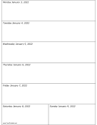 01/03/2022 Weekly Calendar-portrait calendar