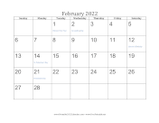 February 2022