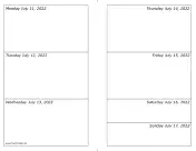 07/11/2022 Weekly Calendar-landscape calendar