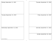 09/12/2022 Weekly Calendar-landscape calendar