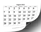 2022-2023 Large Academic Calendar calendar